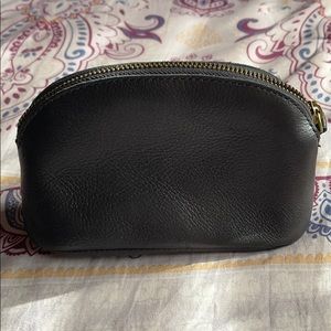 The Leather Makeup Pouch